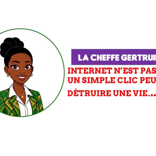 INTERNET N’EST PAS UN JEU. UN SIMPLE CLIC PEUT DÉTRUIRE UNE VIE.