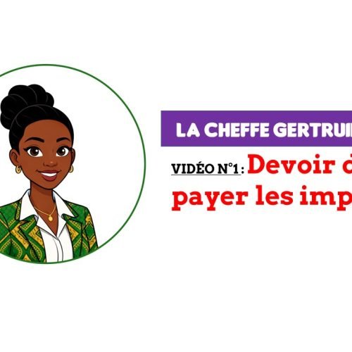 La Cheffe Gertruide : Devoir de payer les impôts…