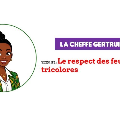 Le respect des feux tricolores