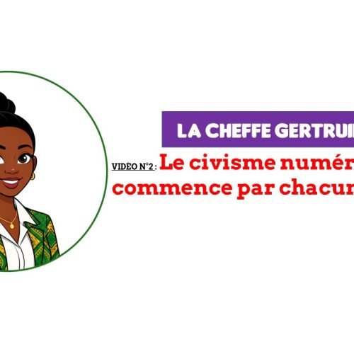 Le civisme numérique commence par chacun de nous.