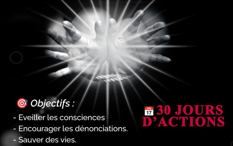 Campagne en ligne : La traite des personnes