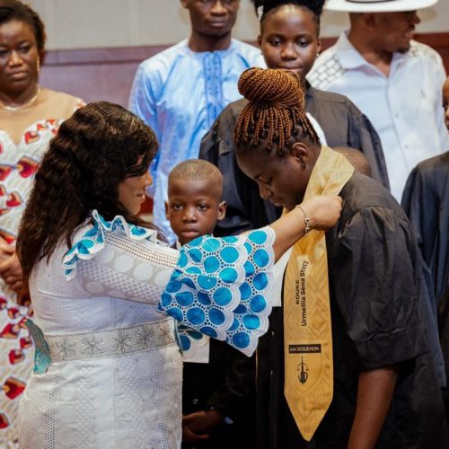 Les enfants portent haut les valeurs de la justice au Bénin.