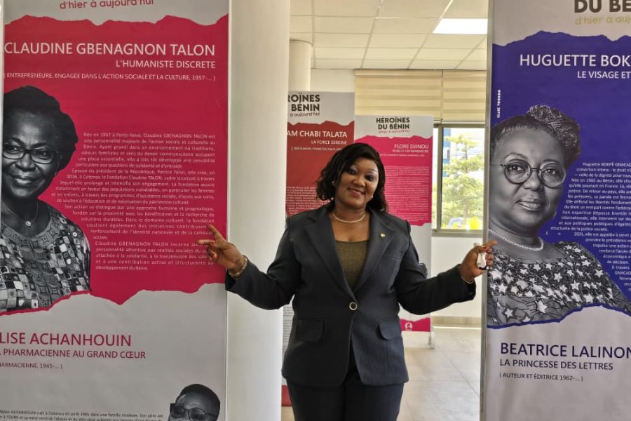 Je fais partie des Héroïnes du Bénin. Oh qu’elle fierté !